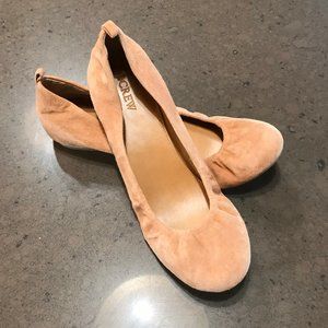 JCrew Factory Suede Ballet Flat